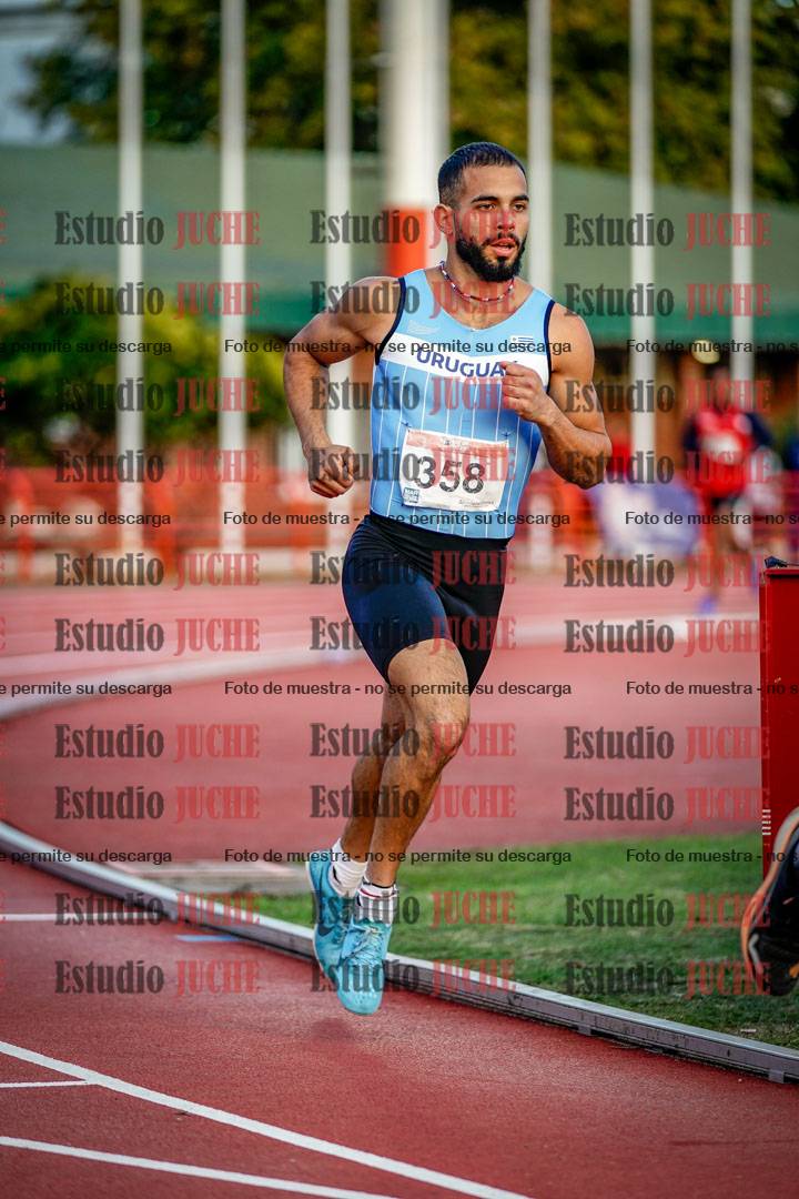 Fotos de los 1500 m llanos de varones - deca 10