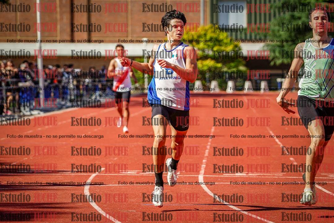 Fotos de los 200 m llanos de varones