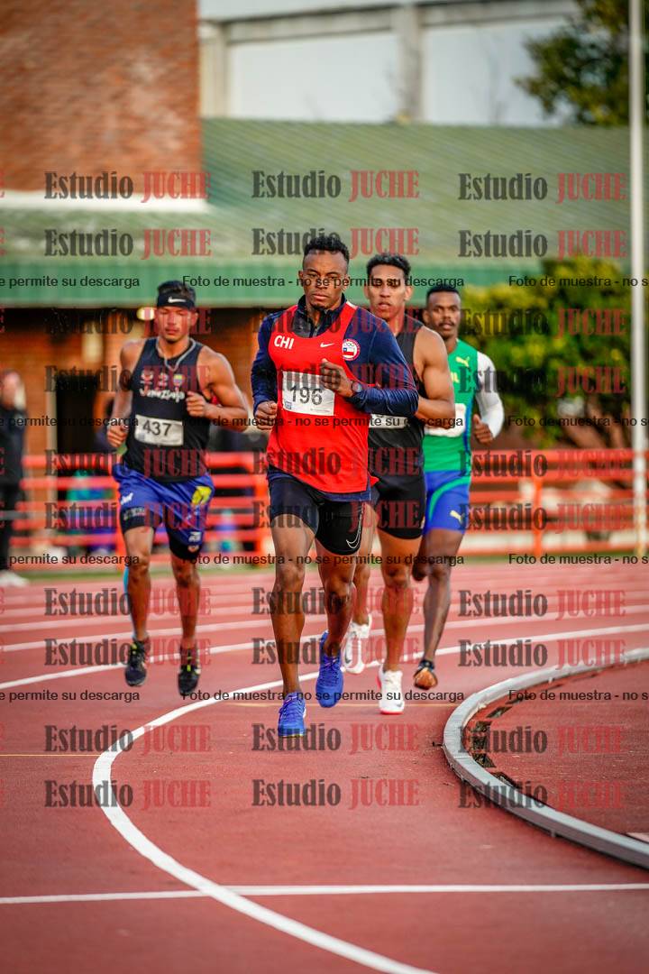 Fotos de los 1500 m llanos de varones - deca 10