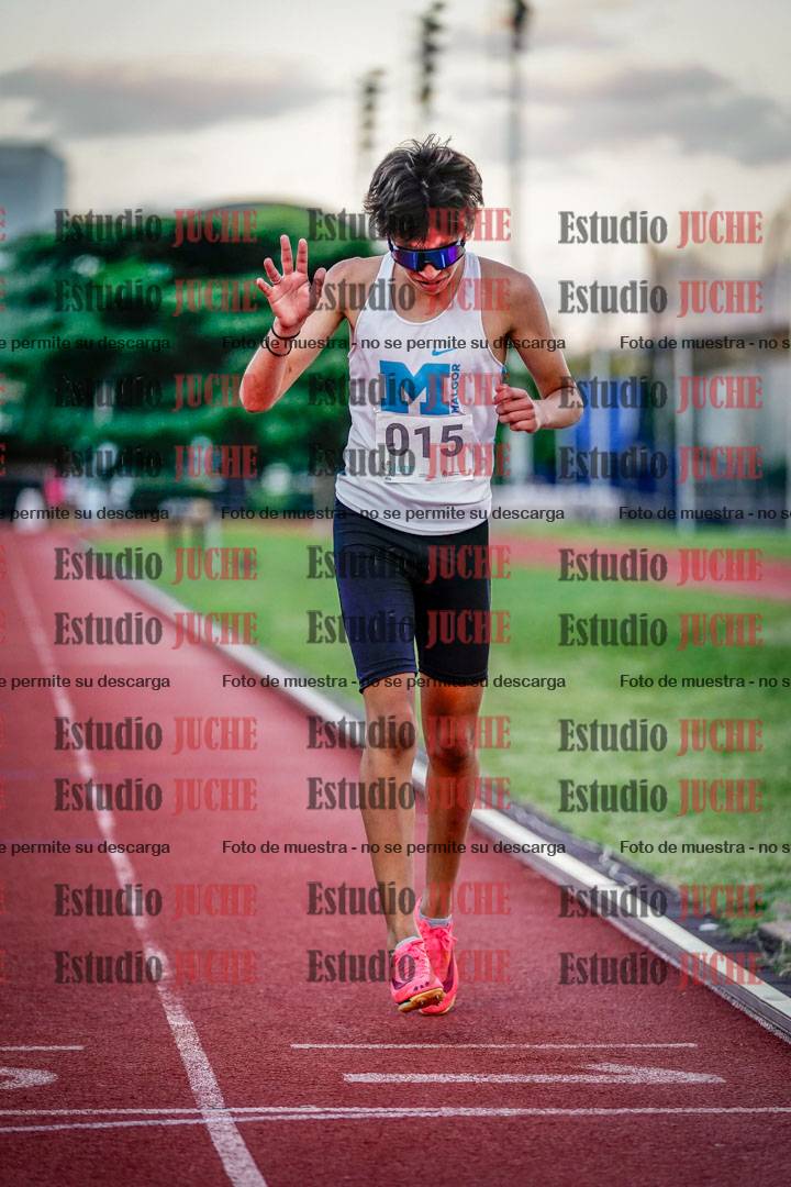 Fotos de los 1500 m llanos de varones
