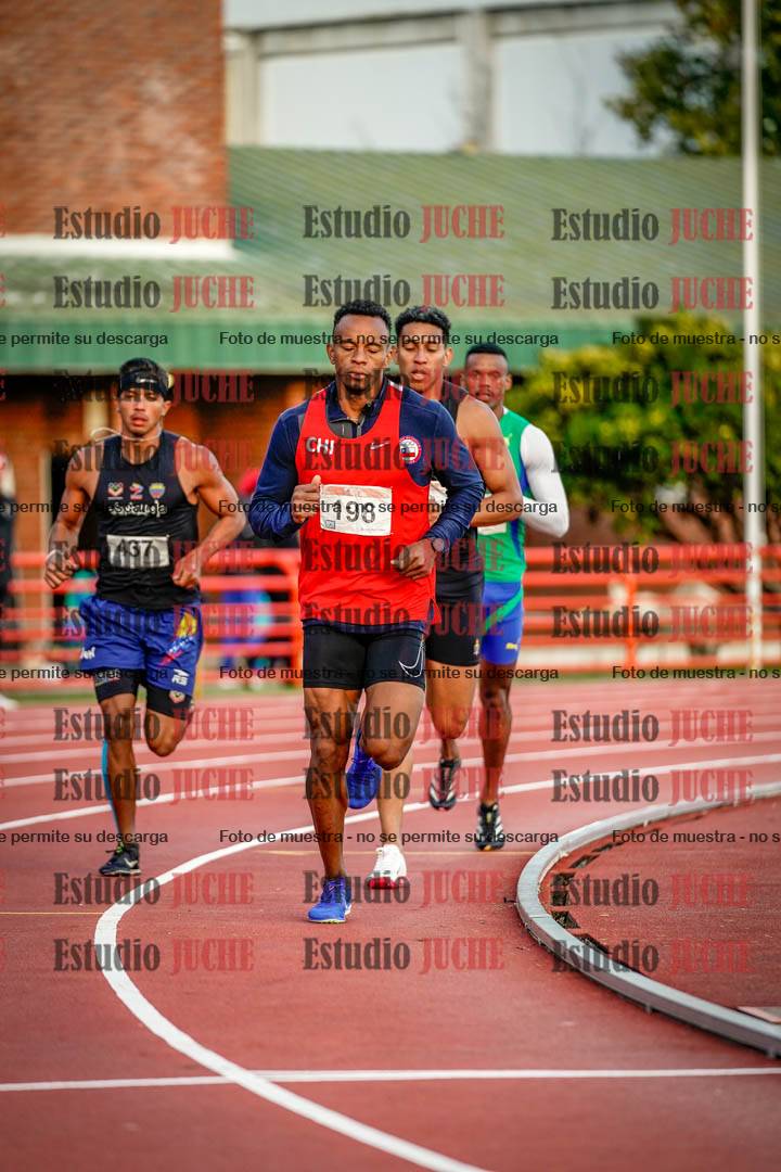 Fotos de los 1500 m llanos de varones - deca 10