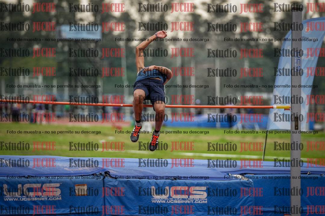 Fotos del salto en alto de varones - decatlón 4