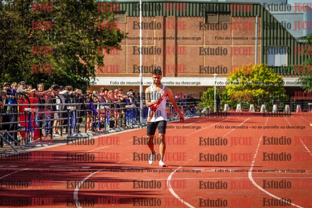 Fotos de los 200 m llanos de varones