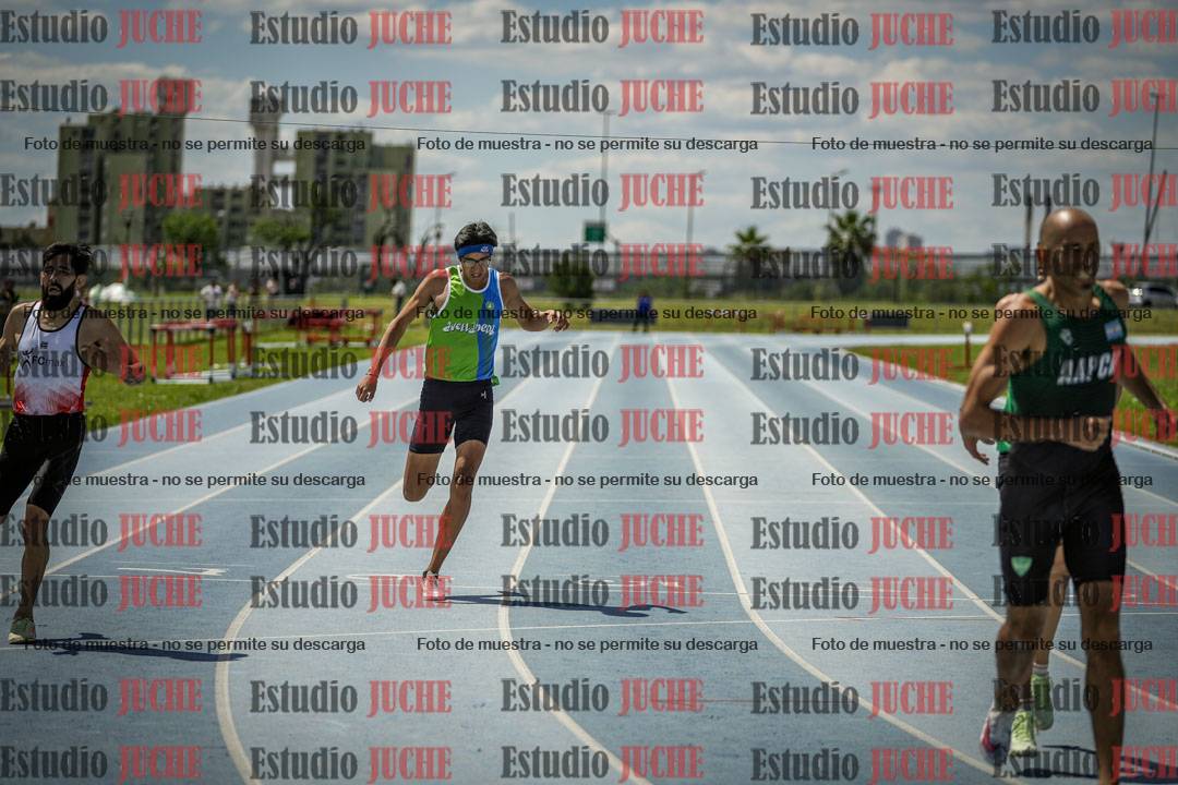 Fotos de los 400 m llanos de varones