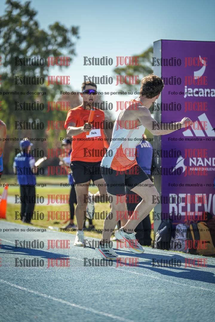Fotos durante los relevos
