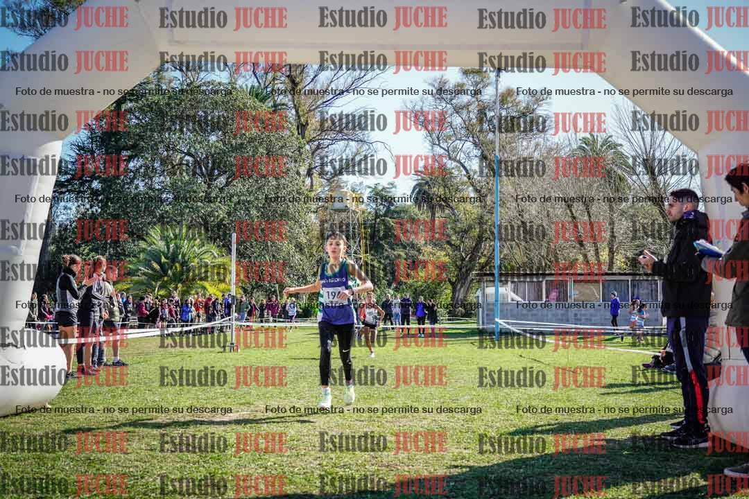 Fotos de la llegada del cross de 1500 m
