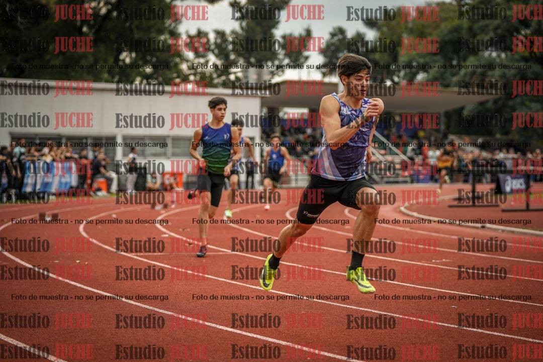 Fotos de los 400 m llanos de varones - FINAL