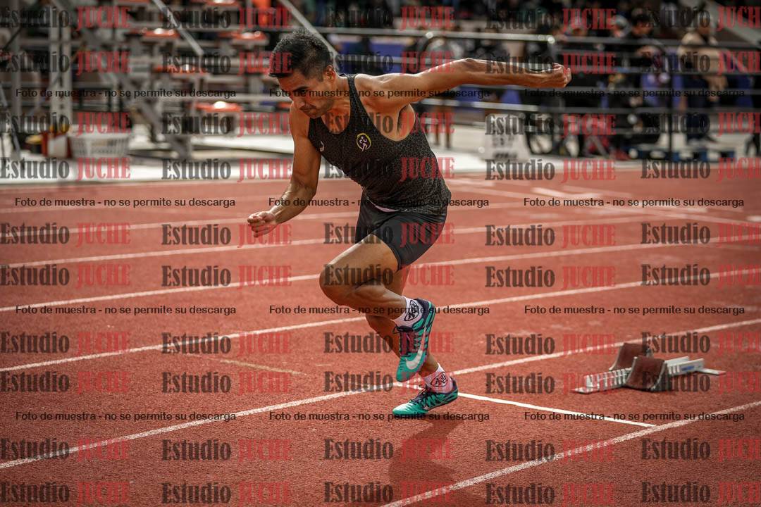 Fotos de los 400 m llanos de varones