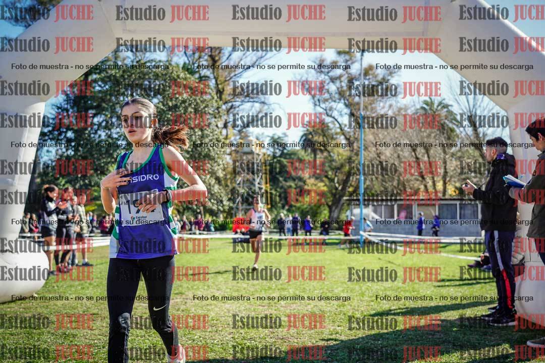 Fotos de la llegada del cross de 1500 m
