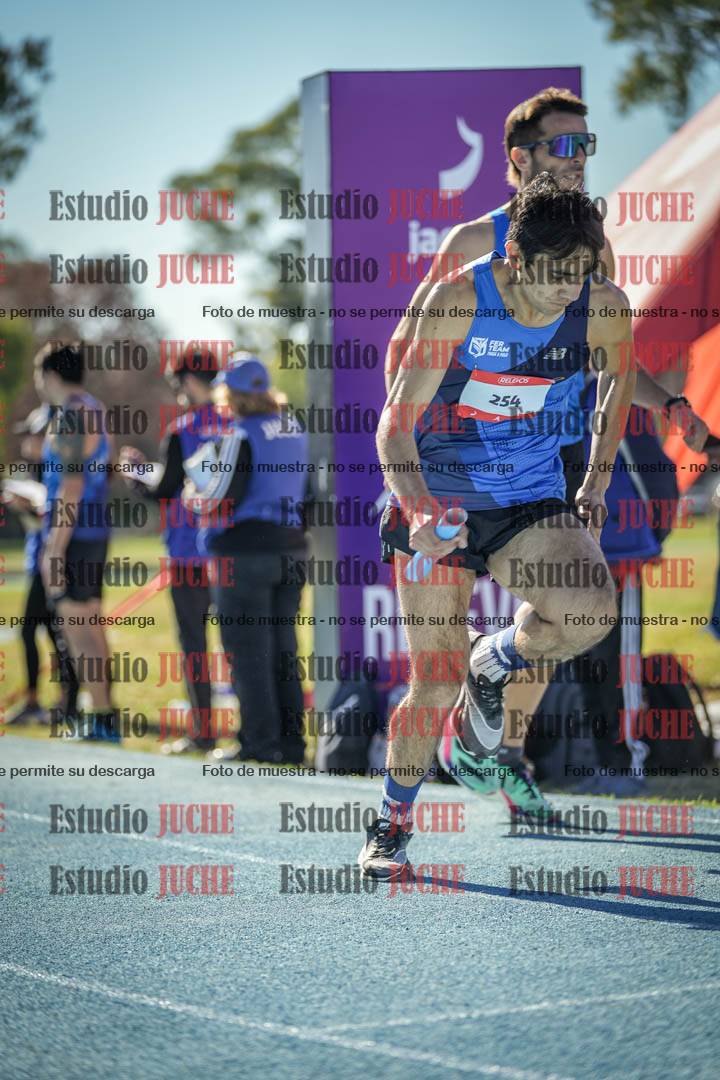 Fotos durante los relevos