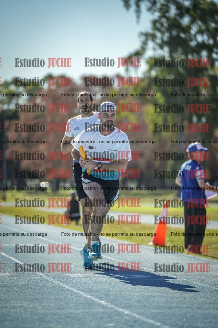Fotos durante los relevos