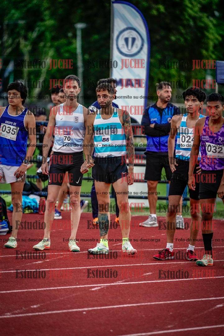 Fotos de los 1500 m llanos de varones