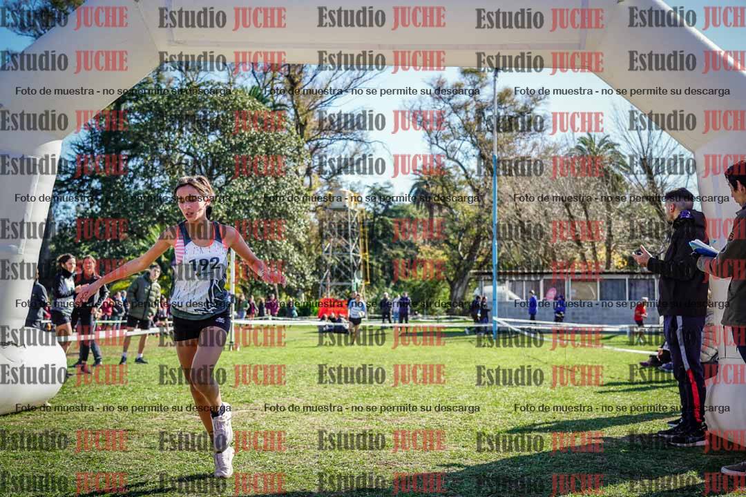 Fotos de la llegada del cross de 1500 m