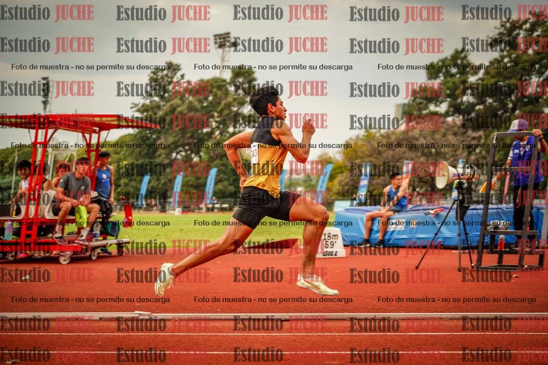 Fotos de los 400 m llanos de varones - FINAL