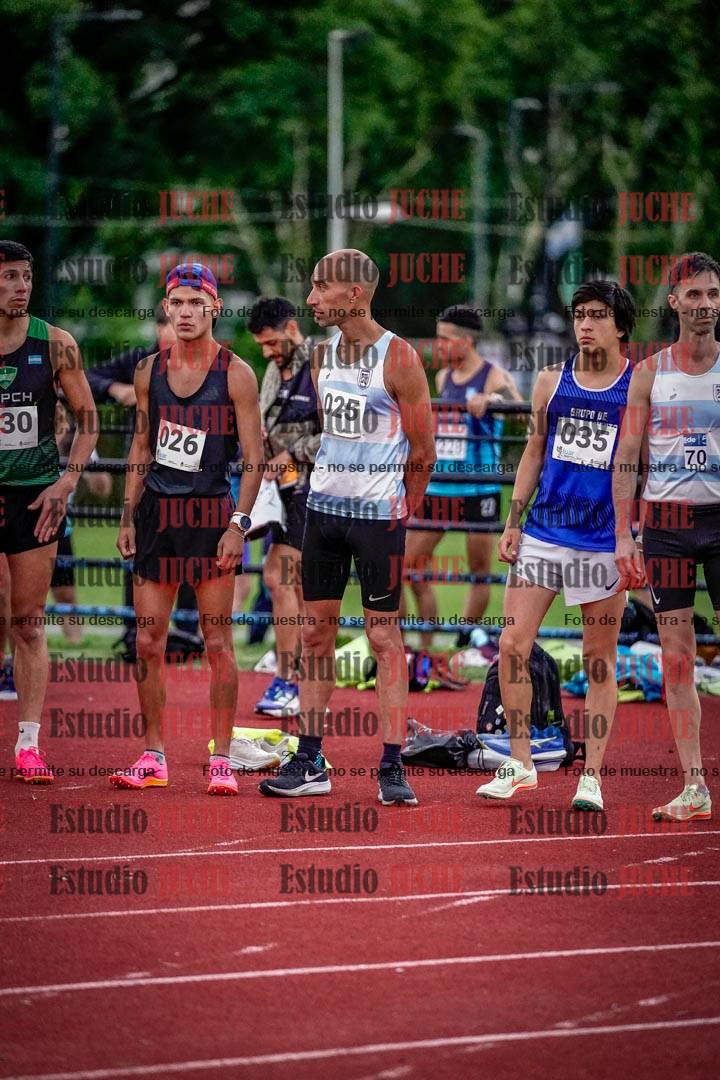 Fotos de los 1500 m llanos de varones