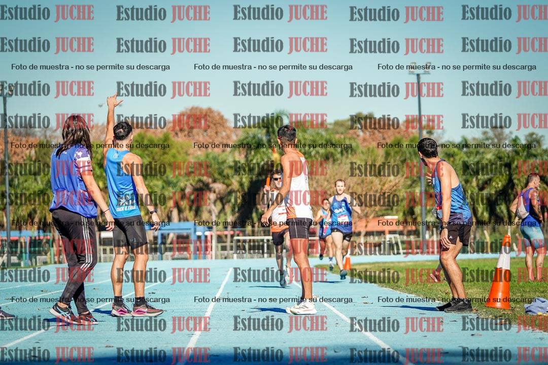 Fotos durante los relevos