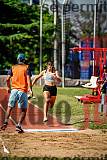 Fotos del salto en largo de mujeres
