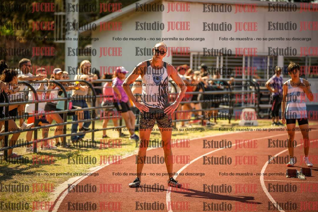 Fotos de los 400 m llanos de varones