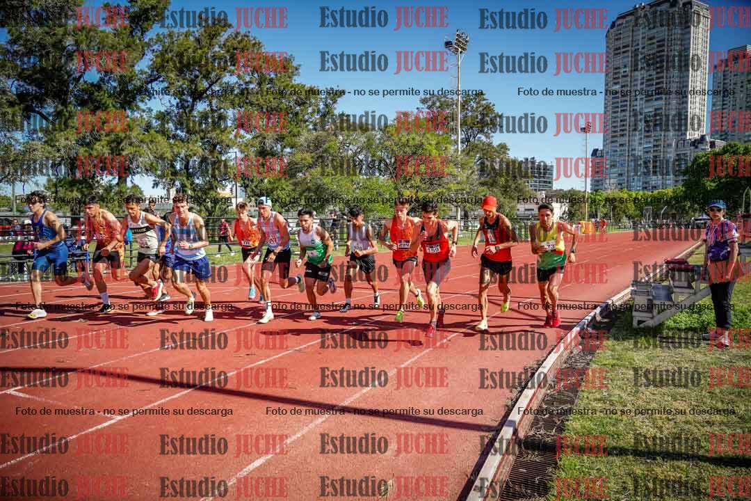 Fotos de los 5000 m llanos de varones
