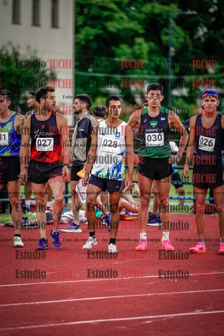 Fotos de los 1500 m llanos de varones