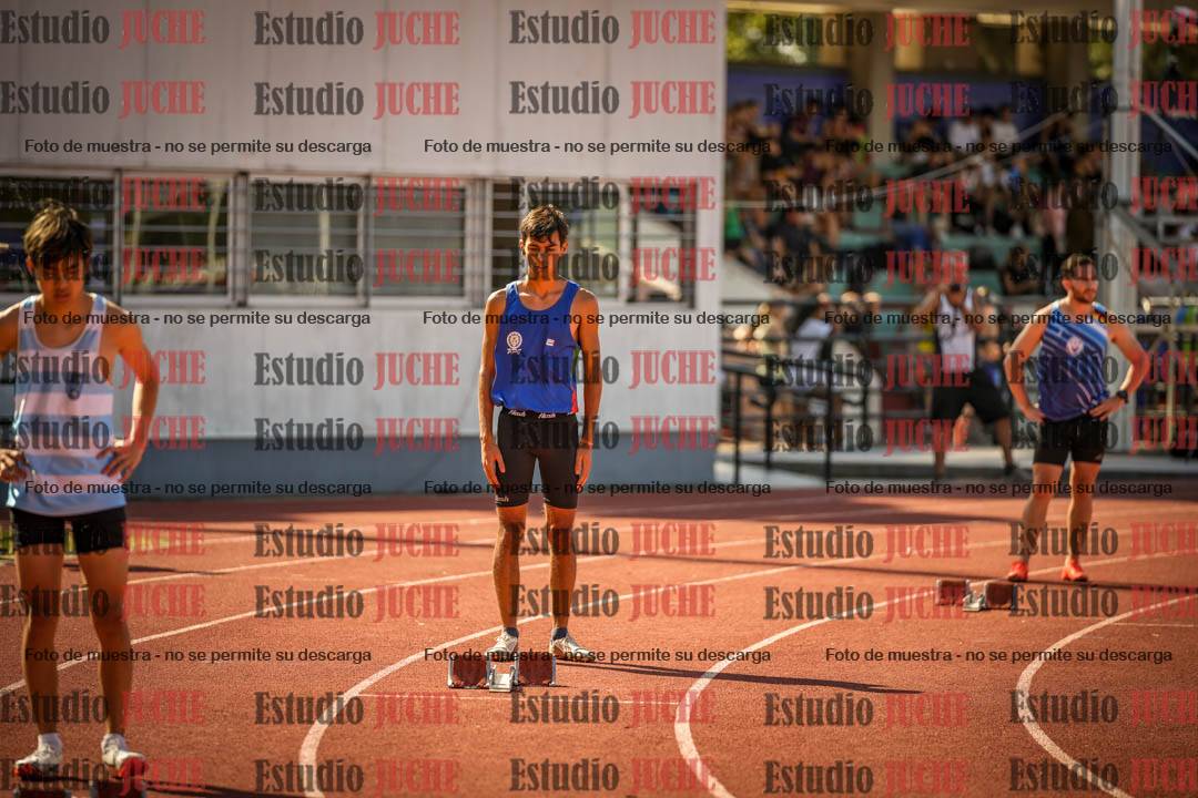 Fotos de los 400 m llanos de varones