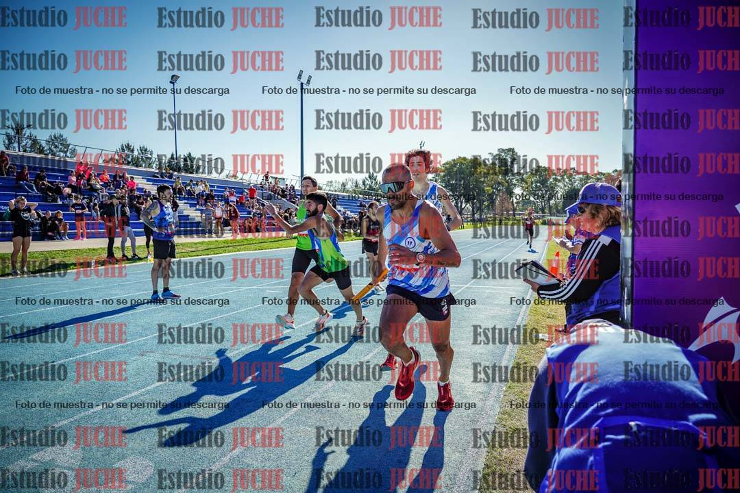 Fotos durante los relevos