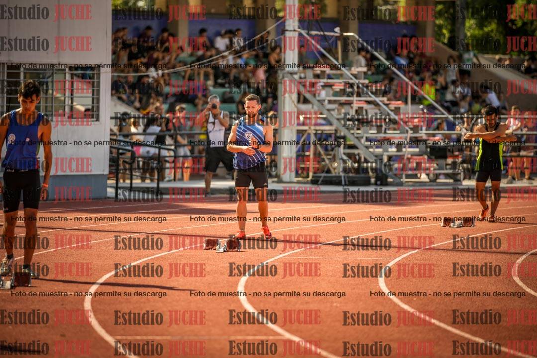 Fotos de los 400 m llanos de varones