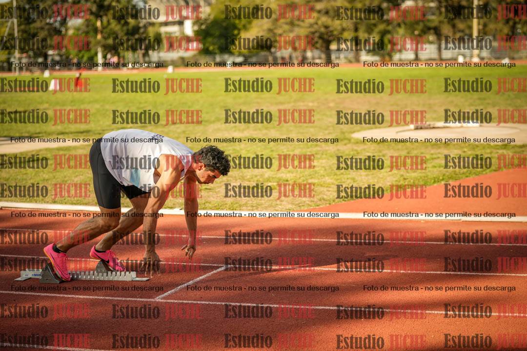Fotos de los 400 m llanos de varones