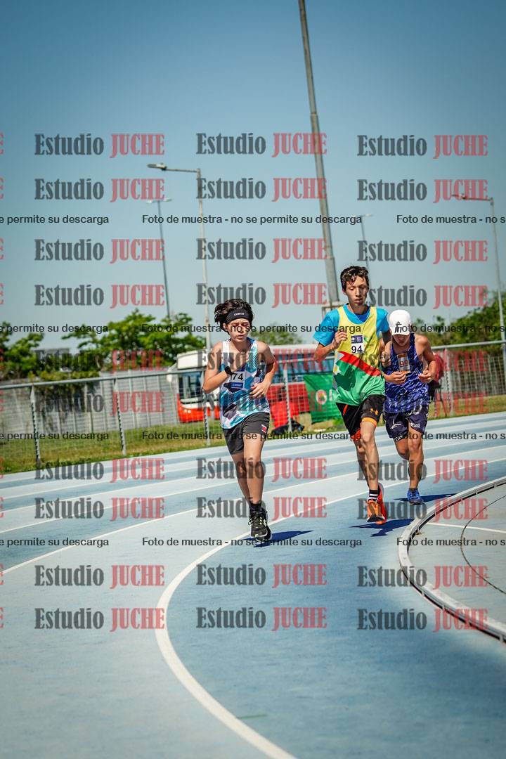 Fotos de los 1200 m de varones