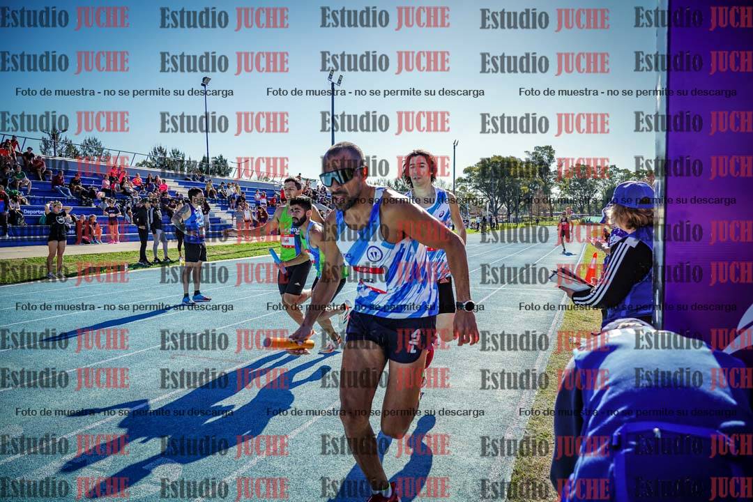 Fotos durante los relevos