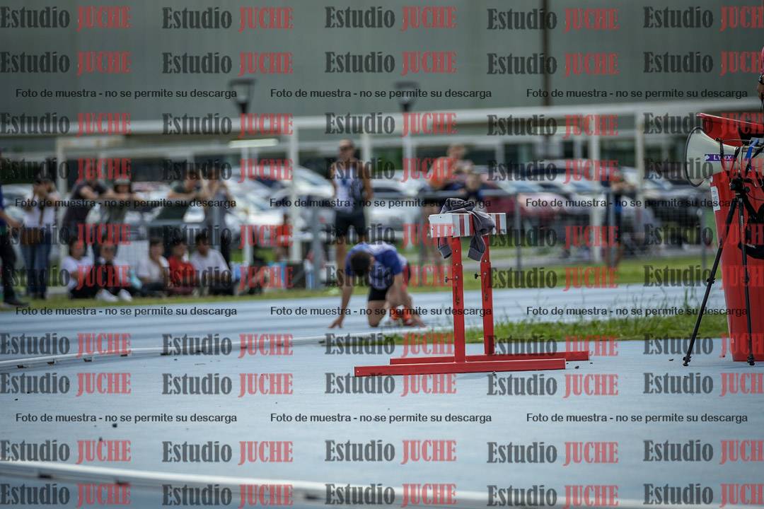 Fotos de los 400 m llanos de varones