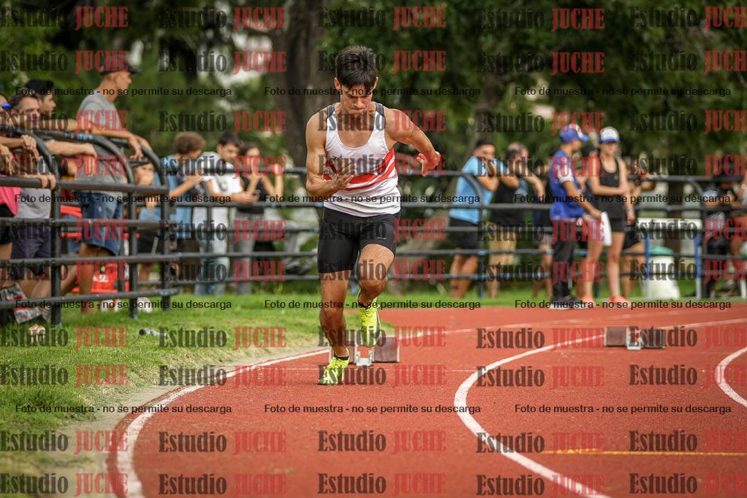 Fotos de los 200 m llanos de varones