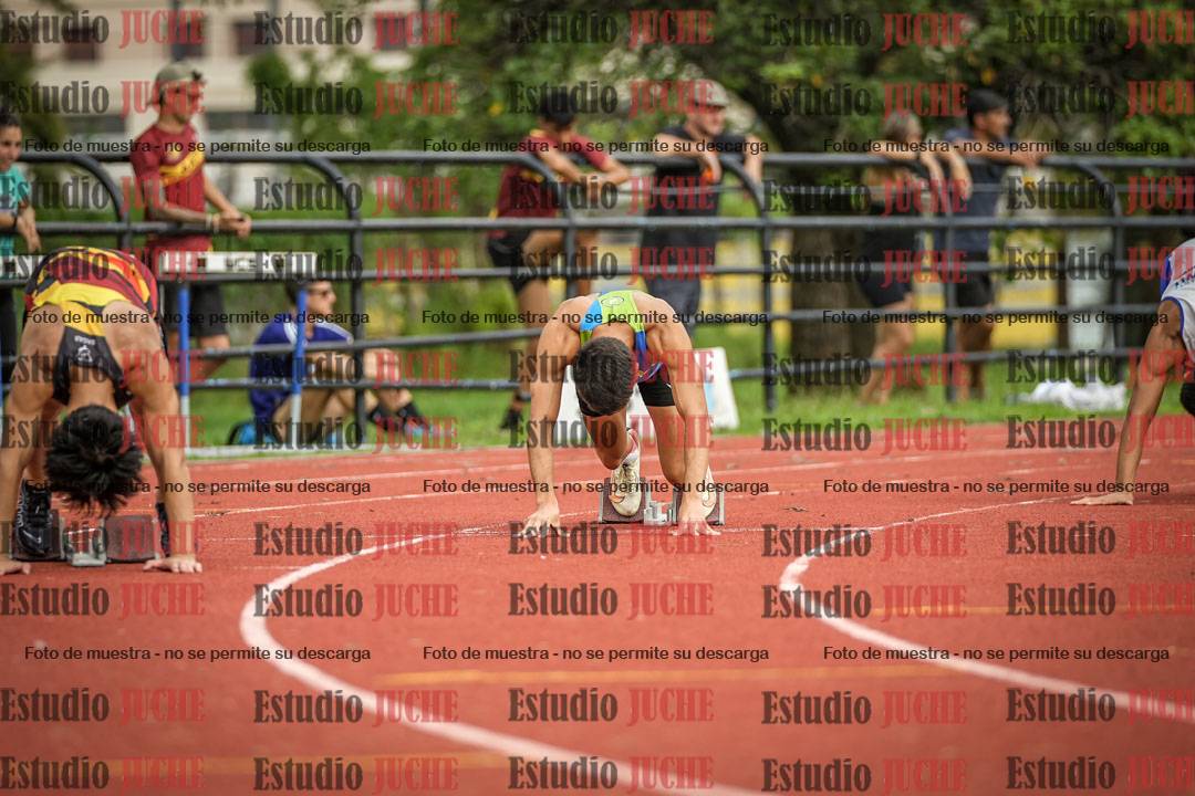 Fotos de los 200 m llanos de varones