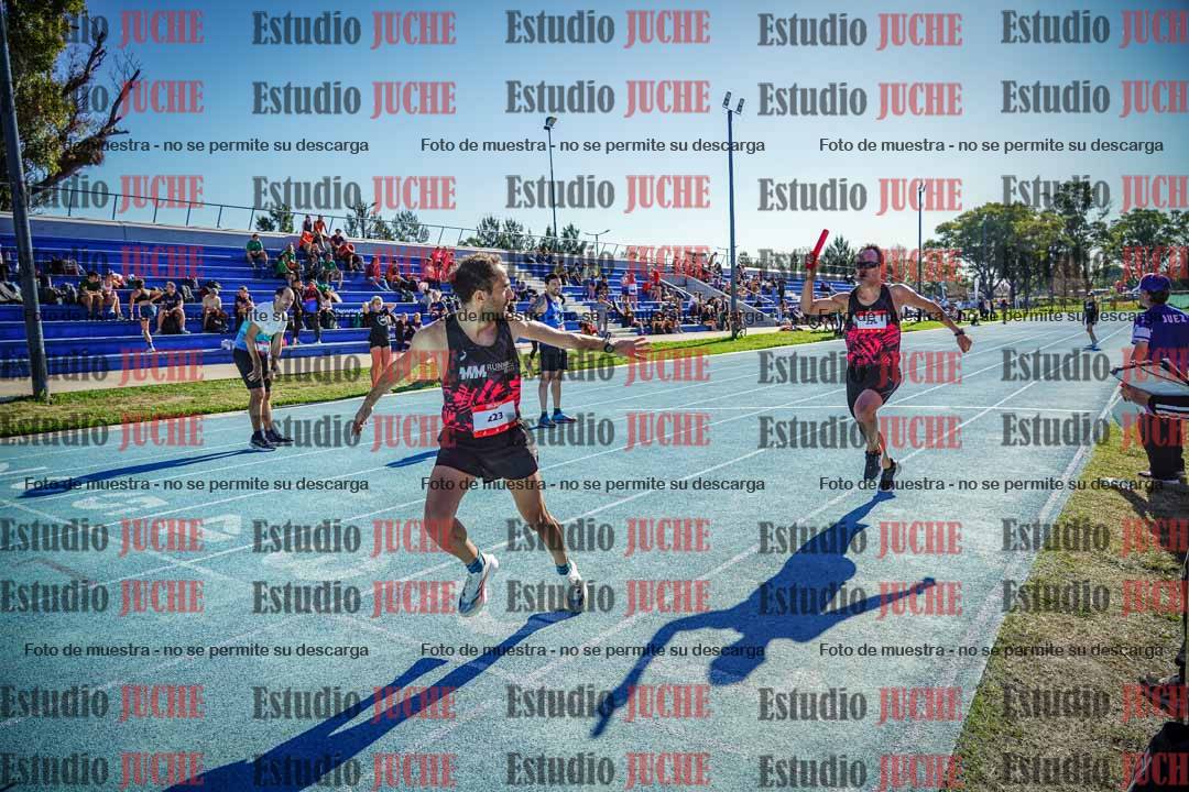 Fotos durante los relevos