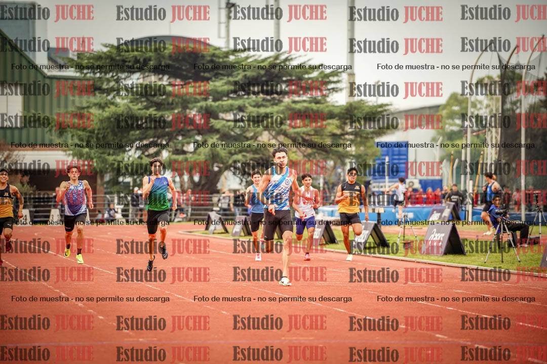 Fotos de los 400 m llanos de varones - FINAL