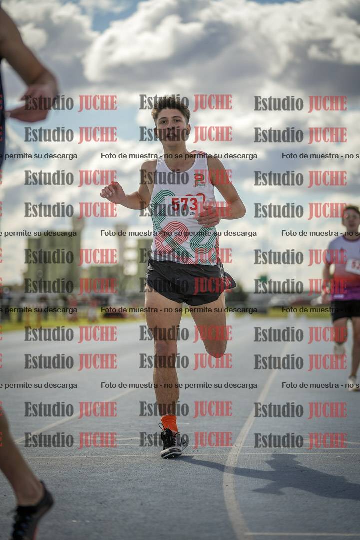 Fotos de los 5000 m llanos de varones