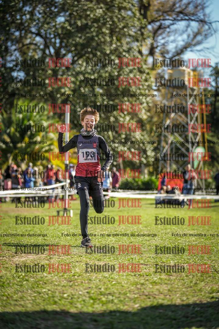 Fotos de la llegada del cross de 1500 m