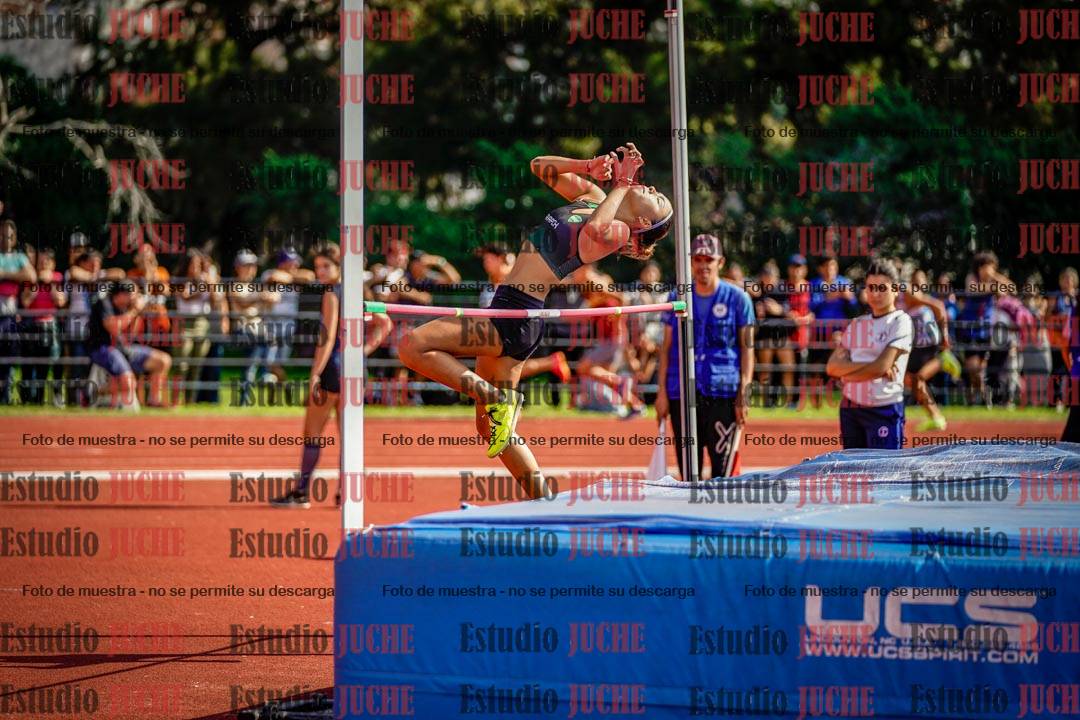 Fotos del salto en alto de mujeres