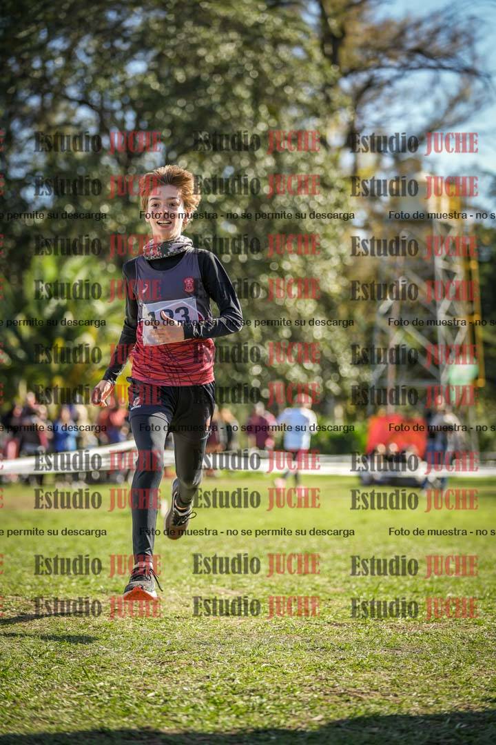 Fotos de la llegada del cross de 1500 m