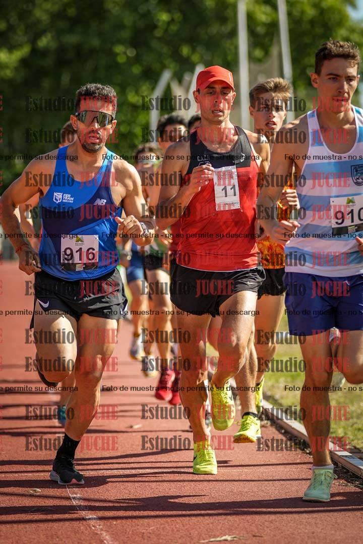Fotos de los 5000 m llanos de varones