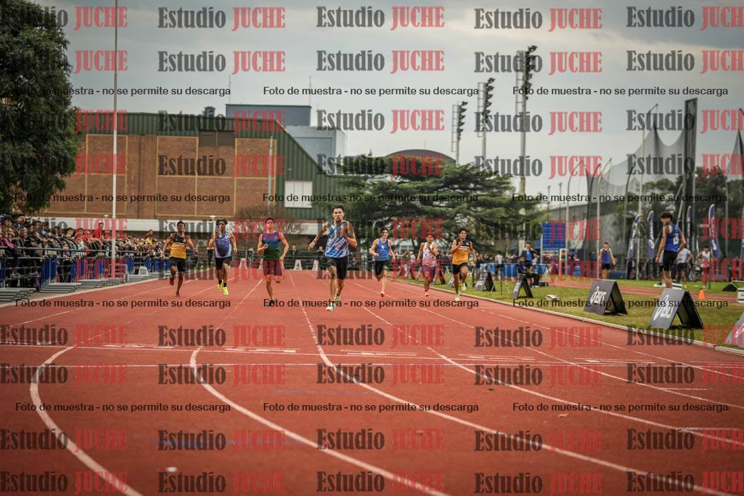 Fotos de los 400 m llanos de varones - FINAL