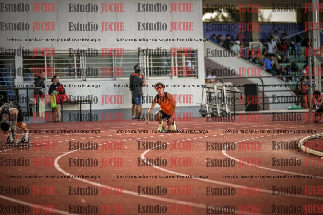 Fotos de los 400 m llanos de varones