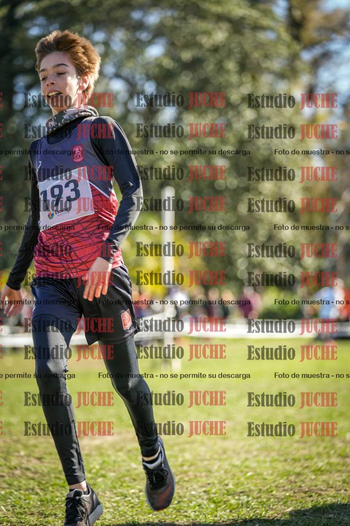 Fotos de la llegada del cross de 1500 m