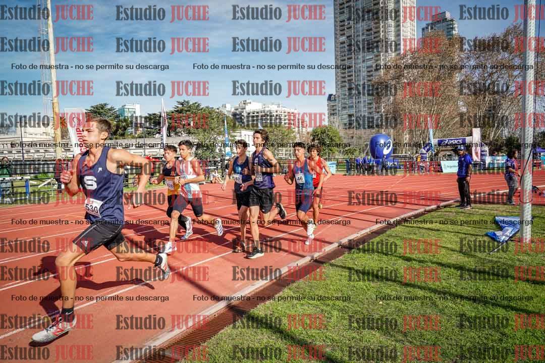 Fotos de los 1500 m de varones - decatlón 10