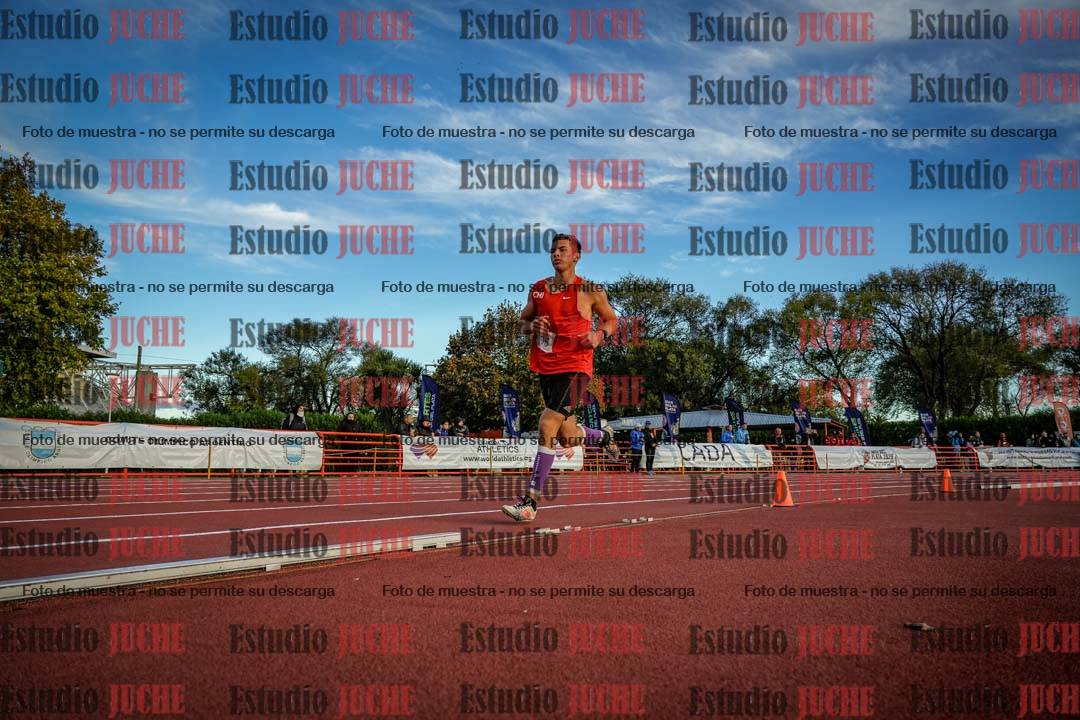Fotos de los 1500 m llanos de varones - deca 10