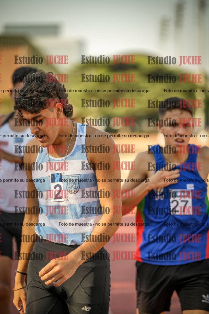 Fotos de los 800 m llanos de varones