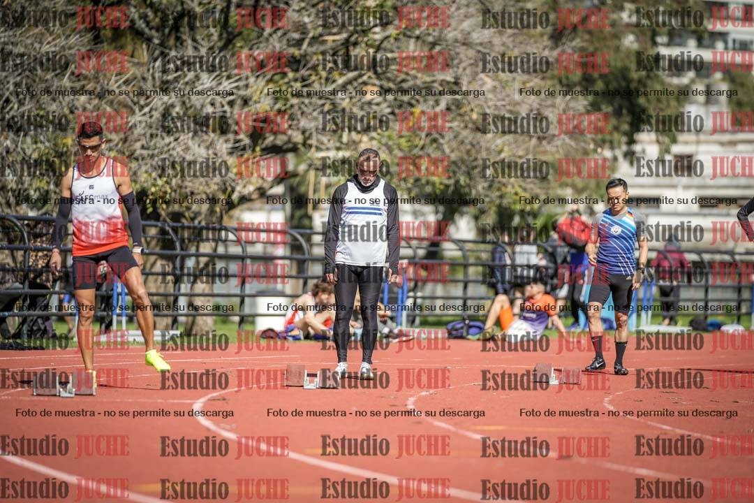 Fotos de los 200 m llanos de varones