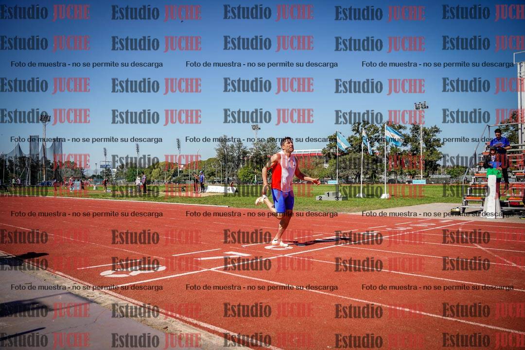 Fotos de los 400 m llanos de varones