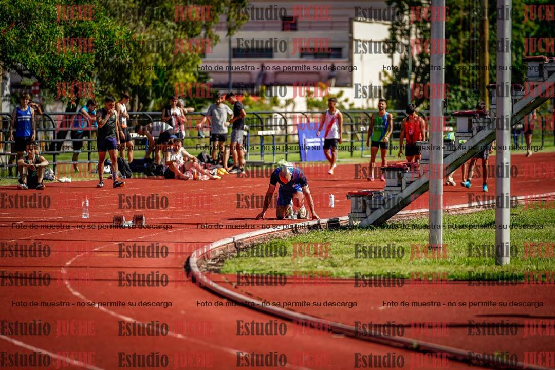 Fotos de los 200 m llanos de varones