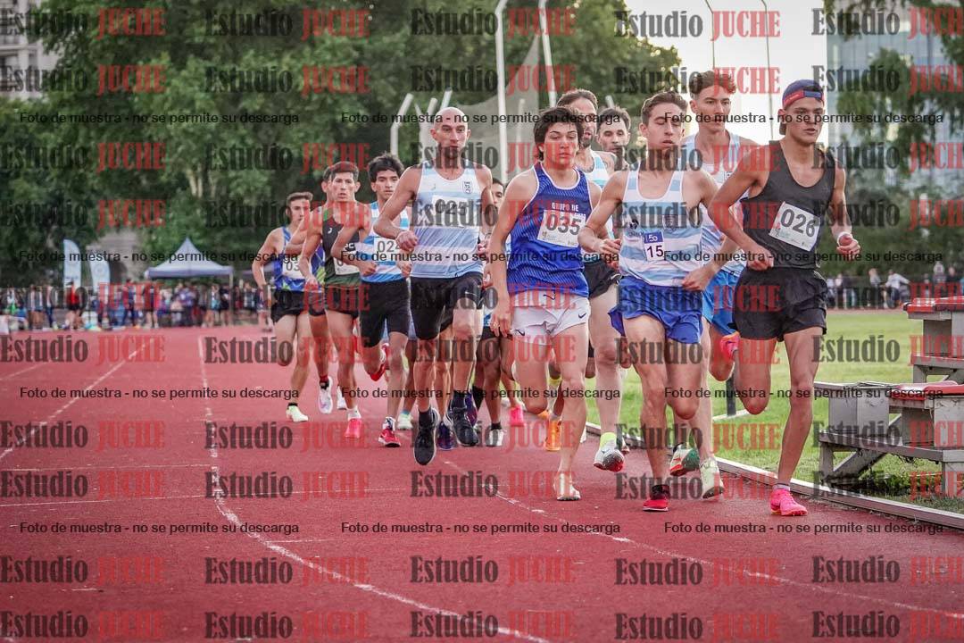 Fotos de los 1500 m llanos de varones